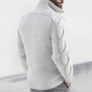 Alessandro Cable-Knit Zip Cardigan