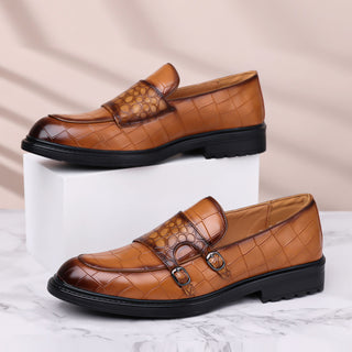 Lorenzo Buckle Detail Loafers