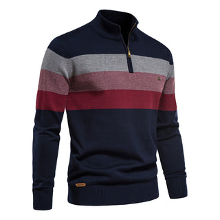 Marco Cotton Half-Zip Sweater