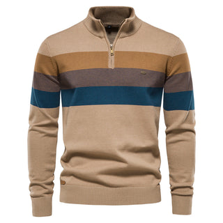 Marco Cotton Half-Zip Sweater