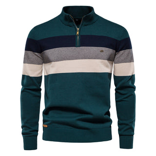 Marco Cotton Half-Zip Sweater