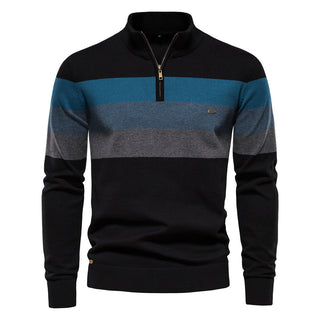 Marco Cotton Half-Zip Sweater
