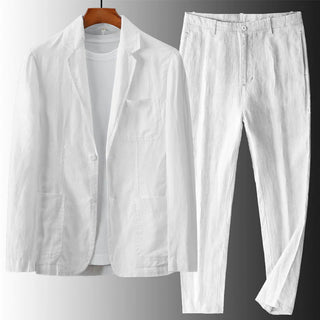 Rinaldo Linen Blend Suit Set
