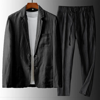 Rinaldo Linen Blend Suit Set