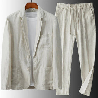 Rinaldo Linen Blend Suit Set