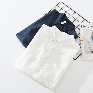 Kyoto Linen Pullover Shirt