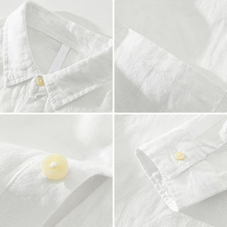 Kyoto Linen Pullover Shirt
