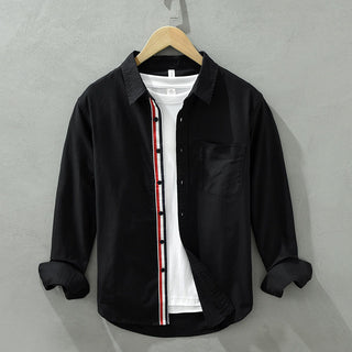 Mathis Contrast Placket Shirt