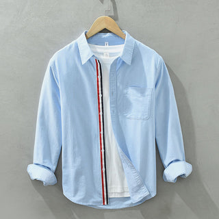 Mathis Contrast Placket Shirt