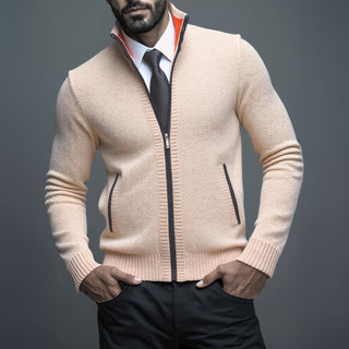 Sandro Zip Knit Jacket