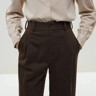 Colette High-Waist Wide-Leg Trousers