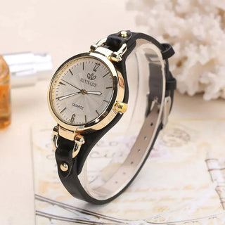 Cleo Gold-Tone Quartz Watch