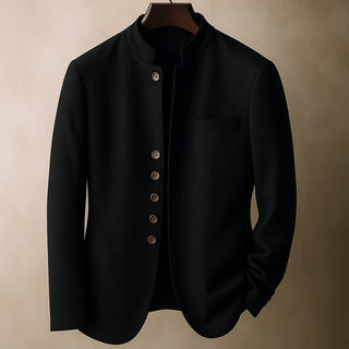 Raffael Wool Stand-Collar Jacket
