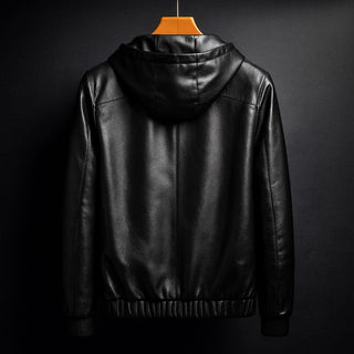 Lysander Leather Zip Jacket