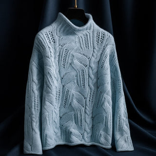 Cleo Wool Cable Sweater