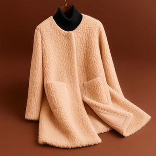 Alba Lightweight Shearling Coat