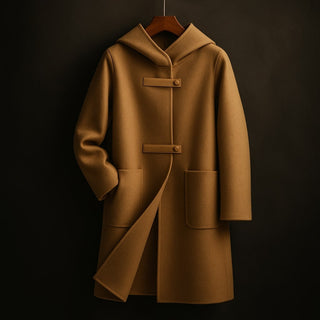 Lilyna Wool Hooded Coat
