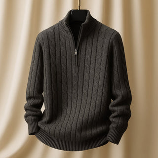 Silvio Cable Half-Zip Sweater