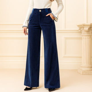 Claudia Corduroy Wide-Leg Trousers