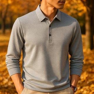 Dario Long-Sleeve Polo