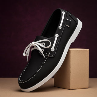 Sergio Leather Boat Shoes