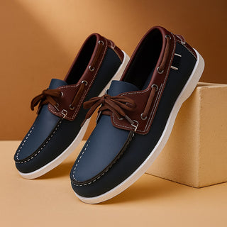 Sergio Leather Boat Shoes
