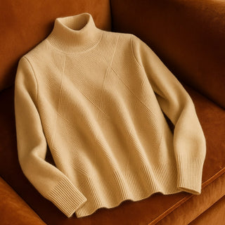 Chiara Wool Turtleneck Sweater