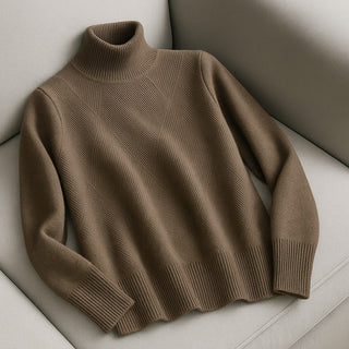 Chiara Wool Turtleneck Sweater
