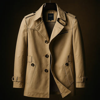 Lorenzo Cotton Trench Jacket