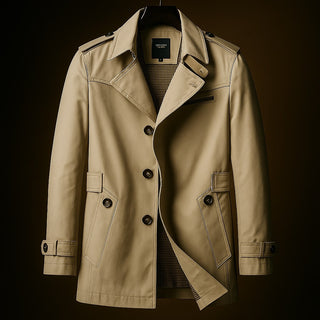 Lorenzo Cotton Trench Jacket