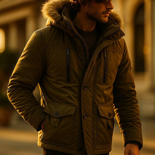 Lorenzo Down Cotton Parka