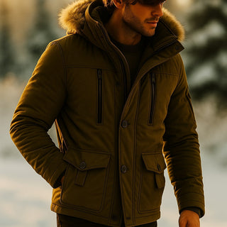 Lorenzo Down Cotton Parka