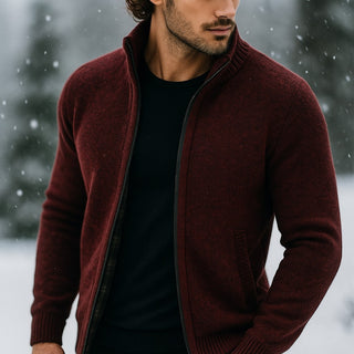 Luca Knit Zip Jacket