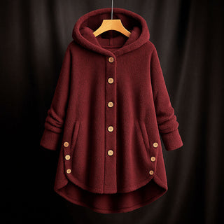 Lucia Hooded Fleece Coat
