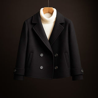 Lucia Wool Peacoat