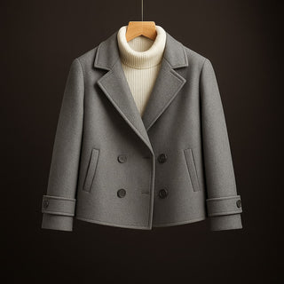 Lucia Wool Peacoat