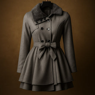 Valentina Structured Belted Coat