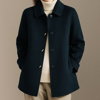 Claudia Structured Wool Coat
