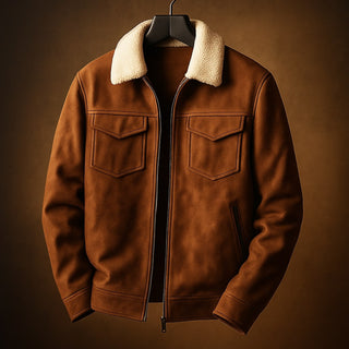 Vittore Shearling-Collar Jacket