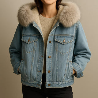 Luciana Sherpa Hood Jacket
