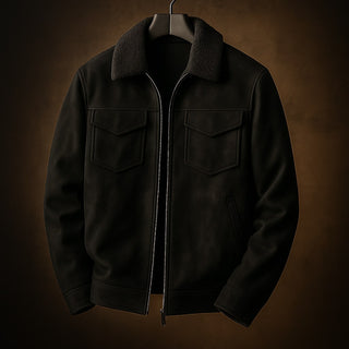Vittore Shearling-Collar Jacket