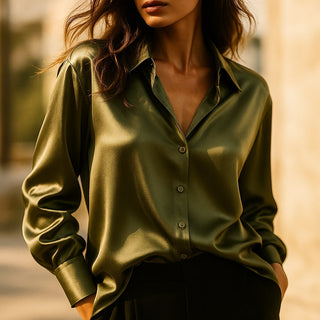 Luciana Satin Shirt