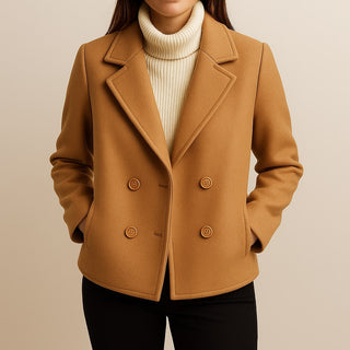 Lucia Wool Peacoat