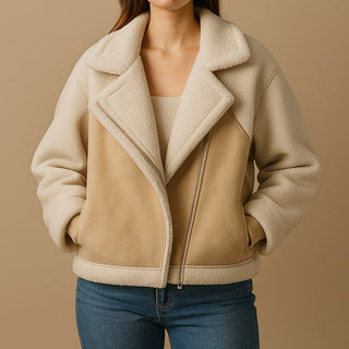 Celina Suede Lined Jacket