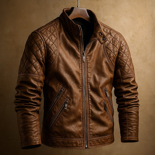 Lorenzo Leather Moto Jacket