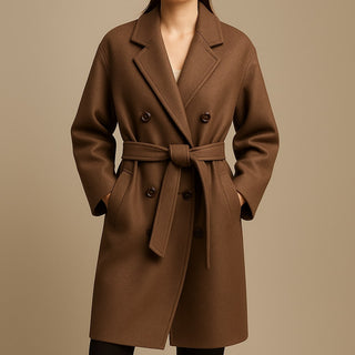 Giulia Wool Belted Coat