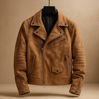 Angelo Leather Biker Jacket