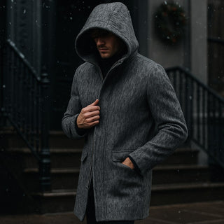 Vittore Wool Hooded Coat
