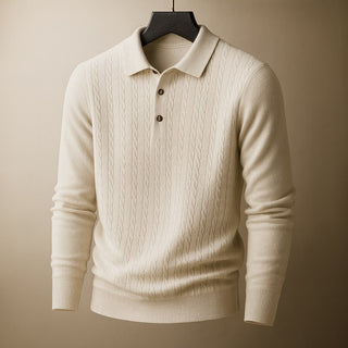 Leonardo Knit Polo Sweater