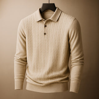 Leonardo Knit Polo Sweater